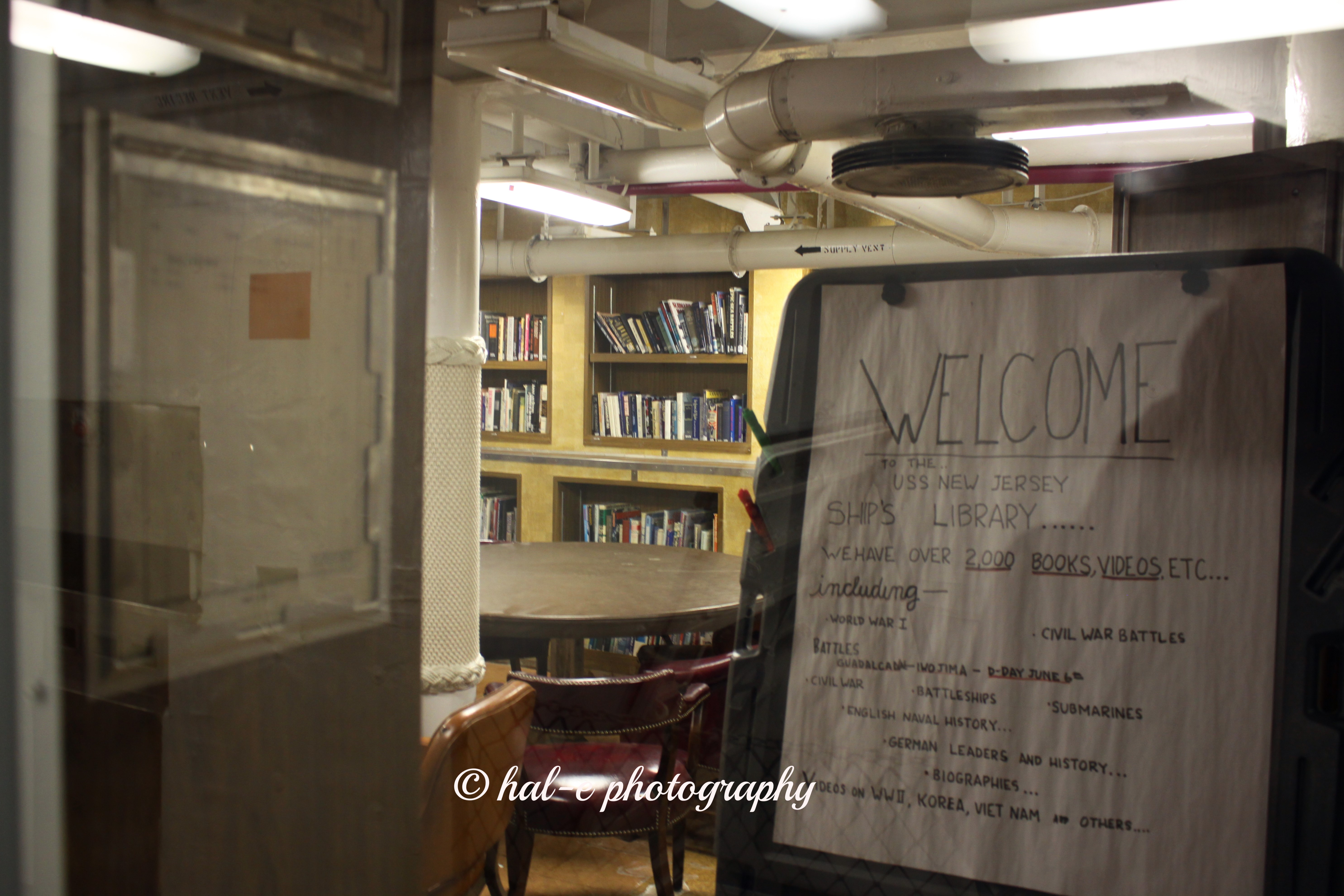 USS NJ Library